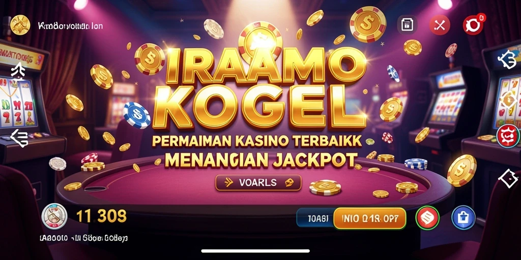 Screenshot gameplay IRAMATOGEL menampilkan aksi Kasino yang seru dan menegangkan.