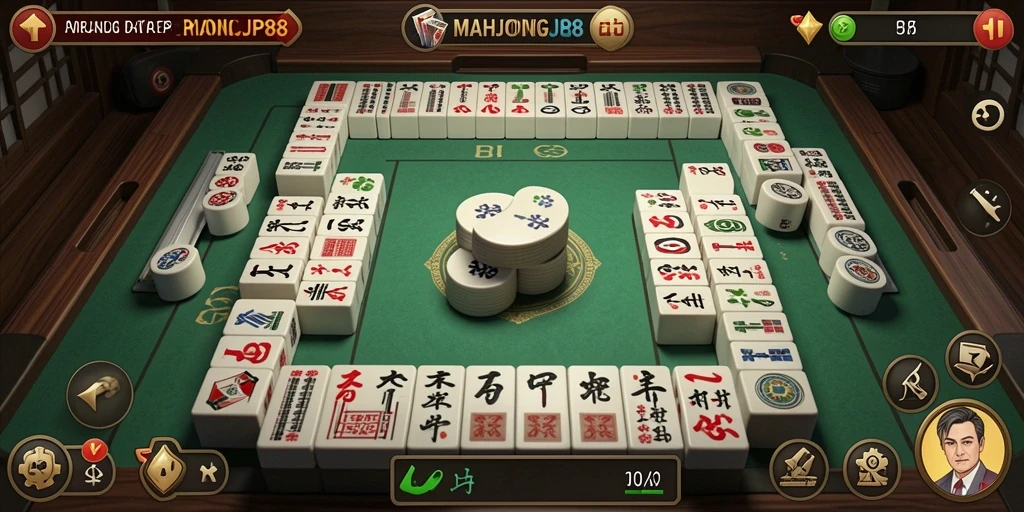 Tampilan gameplay <strong>MAHJONGJP88</strong> yang menantang dan strategis.